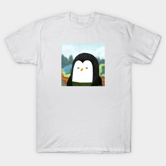 Penguinlisa Art Series T-Shirt by thepenguinsfamily